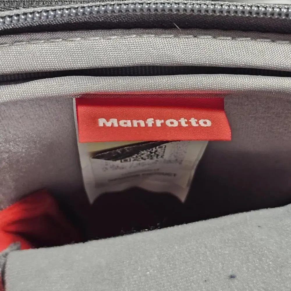 Manfrotto Travel Backpack Camera Bag Outdoor Photography Padded With Dividers